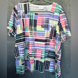 Alfred Dunner blouses. Different colors/same style.